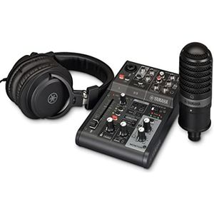 Pack Streaming Set Up - AG03MK2 LSPK Zwart Yamaha
