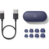 Yamaha TW-E3C Draadloze Oordopjes - Bluetooth - In Ear - Blauw