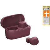 Yamaha TW-E3C Kabellose In-Ear-Bluetooth-Kopfhörer mit True Sound und Clear Voice Capture – In Rot