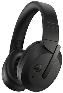 Yamaha YH-E700B Draadloze on-ear Bluetooth-hoofdtelefoon met 32 uur batterijduur, actieve ruisonderdrukking, zwart