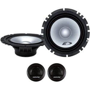 Alpine - Sxe 1750 - Speakers - Zwart - Neodymium Magneet - 280 Watt Piekbelasting