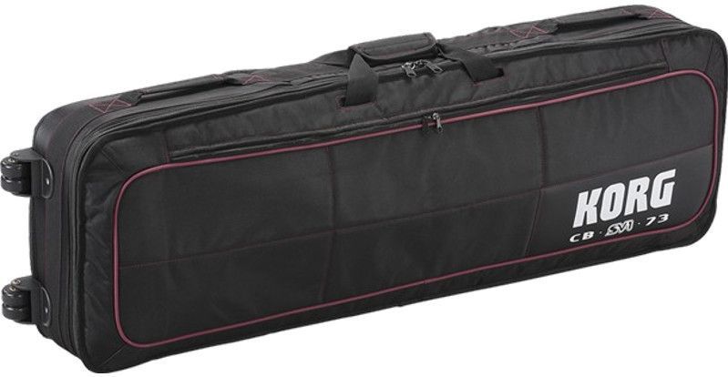 KORG CB-SV-88 Rolling Carry Case for KORG SV1-88 Stage Piano- Black