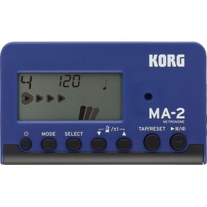 Korg MA-2 LCD Pocket Digital Metronoom blauw / zwart