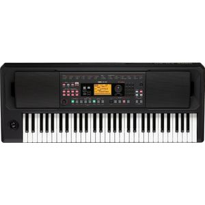 Korg - Digitaal toetsenbord EK-50L met 61 gevoelige aanraaktoetsen - Deluxe model - Zwart