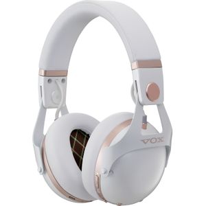 VOX VH-Q1 - Smart Noise Cancelling Headphones for Guitarists- White/Pink Gold