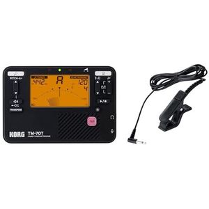 Korg Tuner TM-70 Set Zwart, Kenmerken, Tuners, Zwart