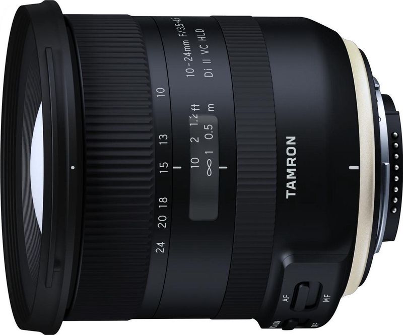 Tamron - 10-24mm F/3.5-4.5 Di II VC HLD - Cameralenzen - Zwart - Glas