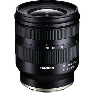 TAMRON B060 11-20mm F/2.8 Di III-A RXD, Objektiv für Sony E-Mount (APS-C), Schwarz, Weitwinkel