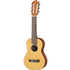 Yamaha GL-1 Guitalele Ukelele, 6 snaren, Kleine 1/8 Houten Reiszeep, Incl. Tas, Naturel