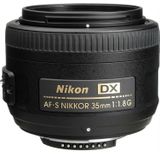 Nikon AF-S DX Nikkor 35mm - F/1.8G - Zwart