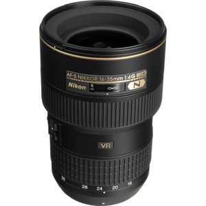 Nikon - AF-S 16-35mm - Camera Lens - Zwart - Glas