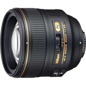 Nikon - AF-S 85mm F/1.4G - Objectief - Zwart - Hoogwaardige Optische Prestaties