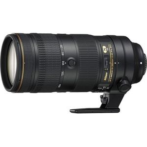 Nikon AF-S Nikkor 70-200mm f/2.8E FL ED VR (Nikon F, Volledig formaat), Objectief, Zwart