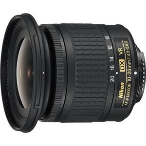 Nikon - AF-P DX NIKKOR 10-20 mm f/4.5-5.6G VR - Groothoekzoomlens - Zwart - Voor Nikon F-Mount DSLR