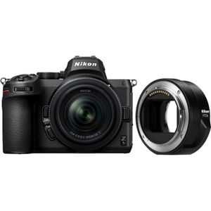Nikon Z5 systeemcamera + 24-50mm f/4-6.3 + FTZ II adapter