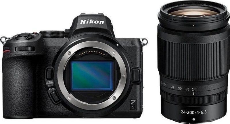 Nikon - Z5 - Systeemcamera - Met Nikkor Z 24-200mm F/4-6.3 Objectief