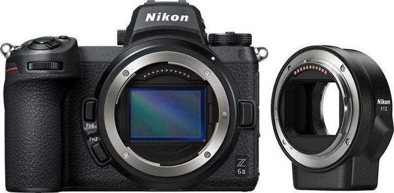 Nikon - Z6 II - Systeemcamera - Met FTZ II Adapter - Zwart