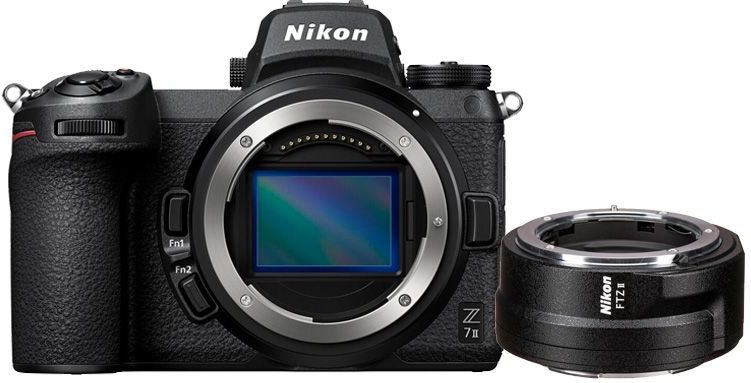 Nikon - Z7 II - Systeemcamera - Inclusief FTZ II Adapter - 45.7 Megapixel