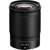 Nikon - Nikkor Z 85mm f/1.8 S - Objectief - Zwart - Volledig Formaat