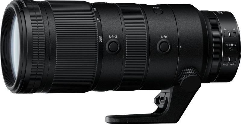 Nikon - Nikkor Z 70-200mm F/2.8 VR S - Camera Lens - Zwart - Glas