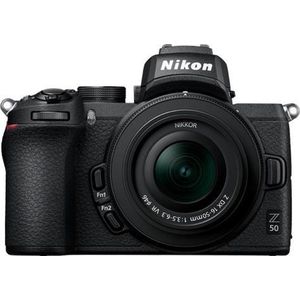 Nikon Z50 - Systeemcamera - + DX 16-50mm F/3.5-6.3 VR- Lens