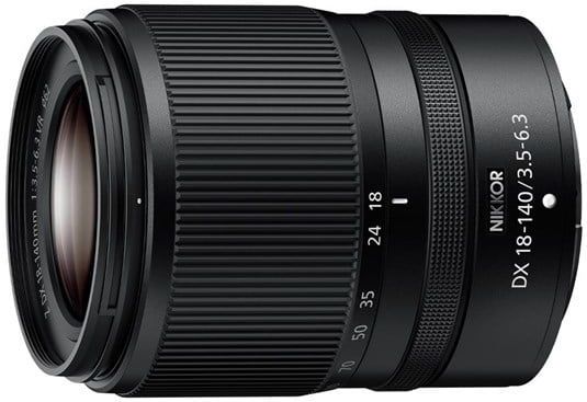 Nikon Z DX 18-140mm f/3.5-6.3 VR objectief