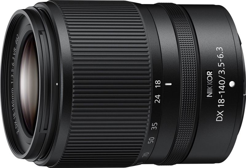 NIKKOR Z DX 18-140 mm f/3.5-6.3 VR - Zoomobjectief - Zwart - Glas
