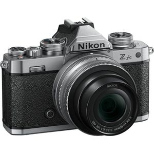 Nikon - Z Fc - Digitale Camera - Zilver - Inclusief 16-50mm Lens