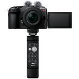 Nikon Vlogger Kit Z30+16-50 + SmallRig Tripod + ML-L7 + SmallRig Windmuff, Hybride DX-sensor (20,9 MP, 4K UHD 30p of Full HD 120p, Rafale 11 fps, draaibaar touchscreen (USB type C-kabel meegeleverd),