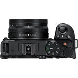 Nikon Z Kit 30 + 16/50 mm VR, hybride camera DX-sensor (20,9 MP, 4K UHD 30p of Full HD 120p, burst 11 fps, draaibaar touchscreen (USB type C-kabel meegeleverd), zwart