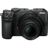Nikon Z Kit 30 + 16/50 mm VR, hybride camera DX-sensor (20,9 MP, 4K UHD 30p of Full HD 120p, burst 11 fps, draaibaar touchscreen (USB type C-kabel meegeleverd), zwart