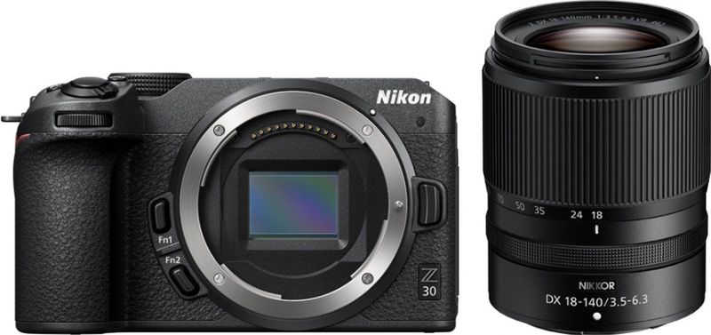 Nikon Z30 - Systeemcamera - Zwart - Inclusief NIKKOR Z 18-140mm lens
