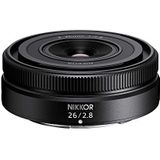 Nikon - NIKKOR Z 26mm f/2.8 - Groothoeklens - Zwart - Metaal