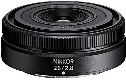Nikon - NIKKOR Z 26mm f/2.8 - Groothoeklens - Zwart - Metaal