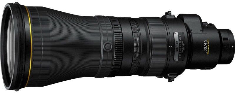Nikon - Z 600mm f/4 TC VR S - Superteleobjectief - Zwart - Weerbestendig