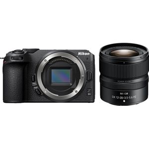 NIKON Z30 - Systeemcamera - Zwart - Inclusief NIKKOR Z 12-28mm lens