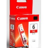 Canon BCI-6R rood (8891A002) - Inktcartridge - Origineel