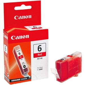 Canon BCI-6R inktcartridge rood (origineel)