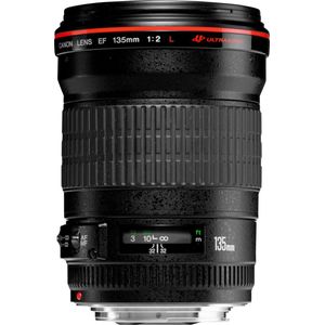 Canon - EF 135mm f/2L USM - Objectief - Zwart - Volledig formaat