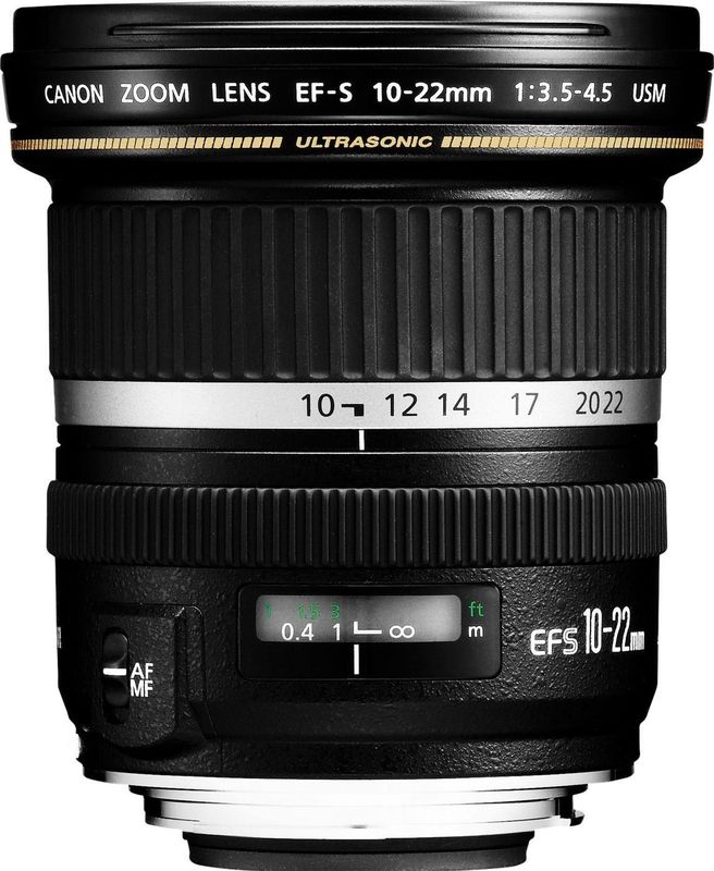 Canon - EF-S USM 3,5-4,5/10-22 - Objectief - Zwart