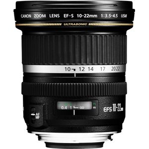 Canon - EF-S 10-22mm - Zoom Groothoeklens - Zwart - Geschikt voor Spiegelreflexcamera's