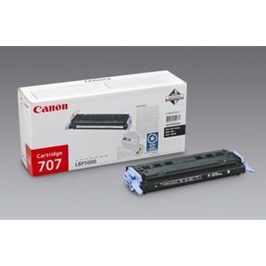 Canon 707 Black Toner Cartridge tonercartridge 1 stuk(s) Origineel Zwart