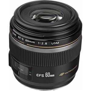 Canon - EF-S 60mm f/2.8 Macro USM-lens - Zwart - Lens