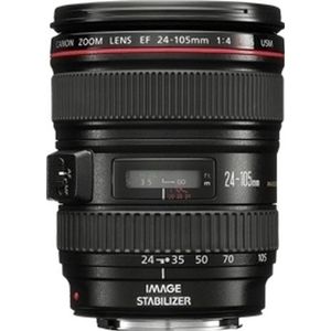 Canon EF 24-105 mm F4.0 IS L USM - Zwart - Standaard Zoom Lens