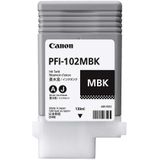 Canon PFI-102MBK inktcartridge mat zwart (origineel)