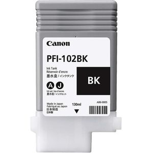 Canon PFI-102BK inktcartridge zwart (origineel)