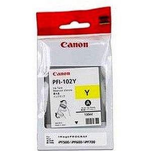 Canon PFI-102Y inktcartridge Origineel Geel