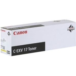 Canon C-EXV17 Toner Yellow tonercartridge 1 stuk(s) Origineel Geel