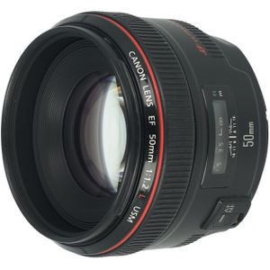 Canon - EF 50mm f/1.2L USM - Camera Lens - Zwart - Glas