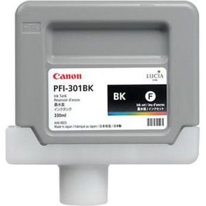 Canon PFI-301BK inktcartridge zwart (origineel)